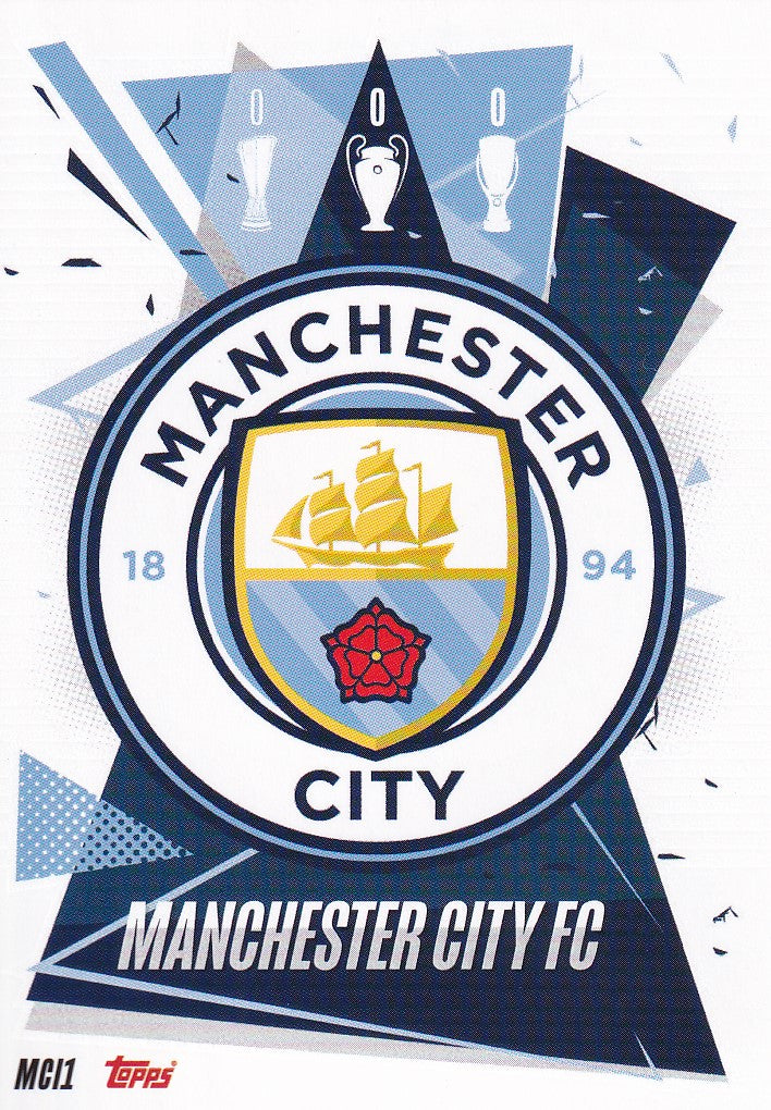 MCI-001. MANCHESTER CITY FC - CLUB BADGE