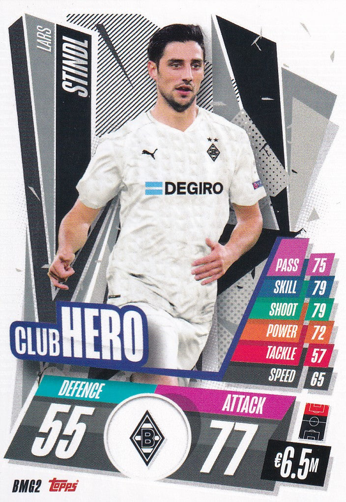 BMG-002. LARS STINDL - BORUSSIA MONCHENGLADBACH - CLUB HERO