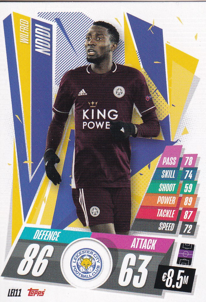 LEI-011. WILFRED NDIDI - LEICESTER CITY