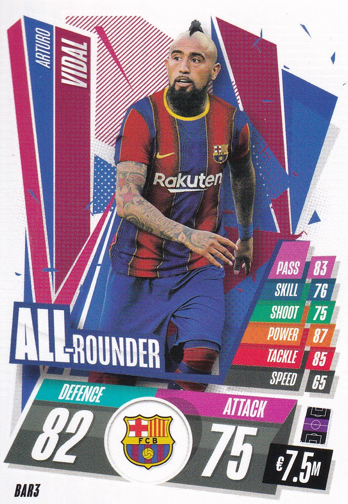 BAR-003. ARTURO VIDAL - BARCELONA - ALL ROUNDER
