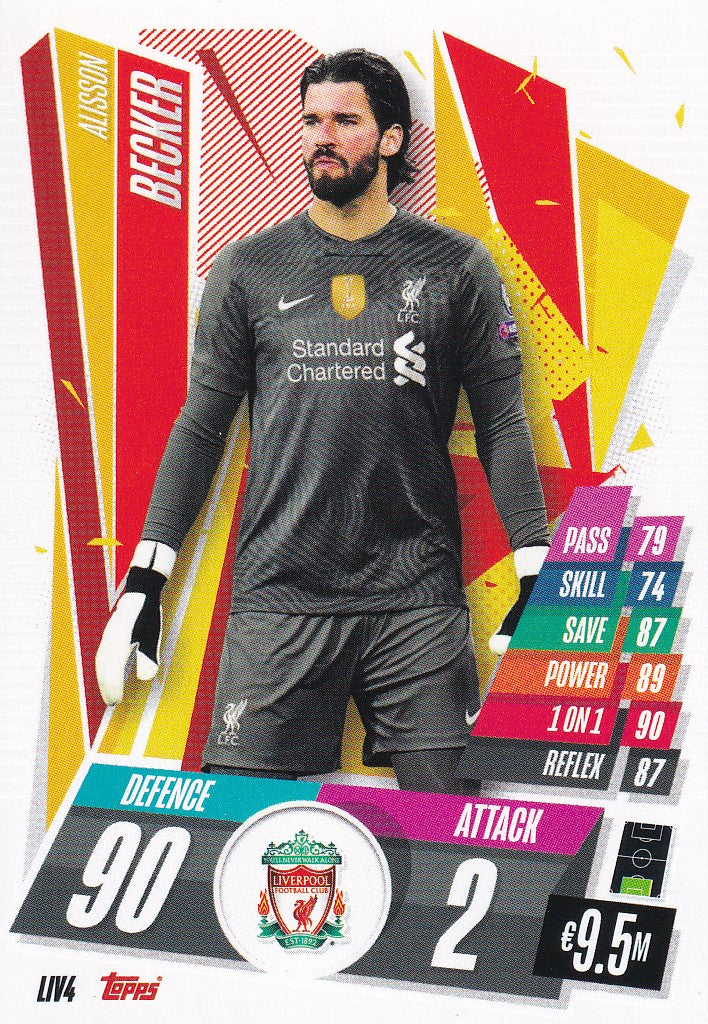 LIV-004. ALISSON BECKER - LIVERPOOL
