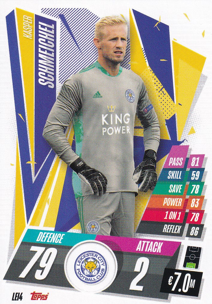 LEI-004. KASPER SCHMEICHEL - LEICESTER CITY