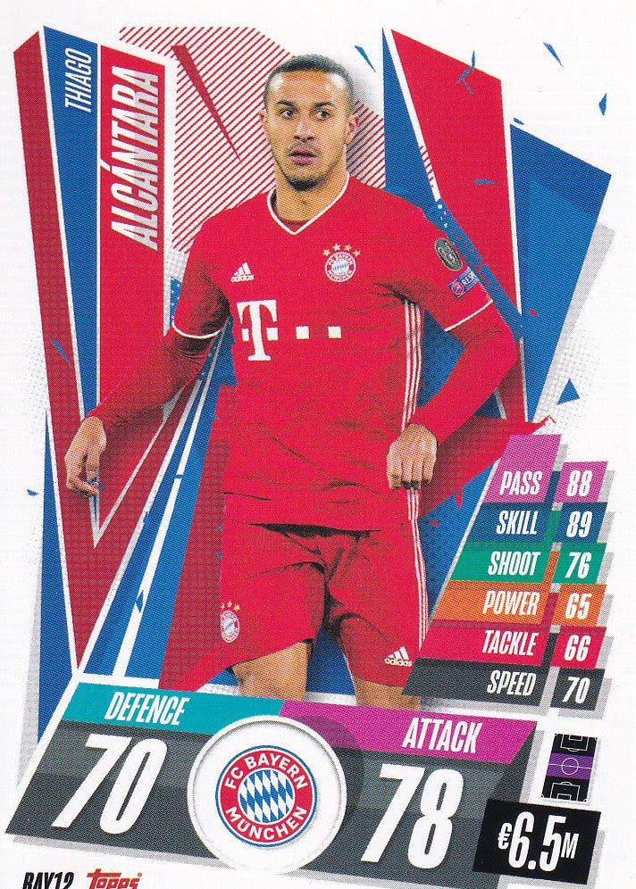 BAY-012. THIAGO ALCANTARA - BAYERN MUNCHEN