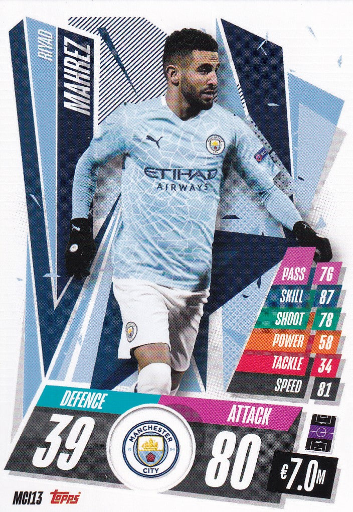 MCI-013. RIYAD MAHREZ - MANCHESTER CITY