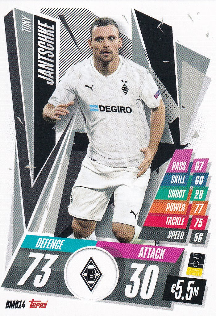 BMG-014. TONY JANTSCHKE - BORUSSIA MONCHENGLADBACH