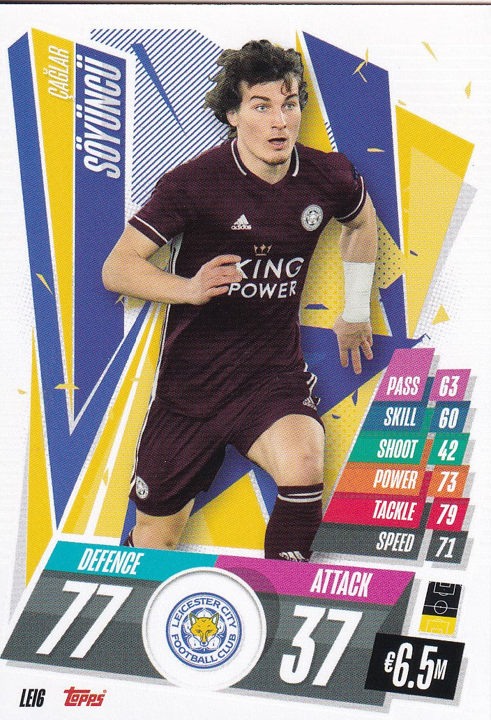 LEI-006. CAGLAR SOYUNCU - LEICESTER CITY