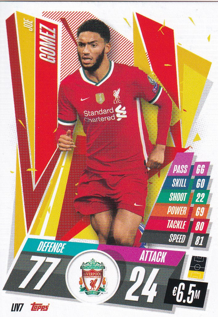 LIV-007. JOE GOMEZ - LIVERPOOL