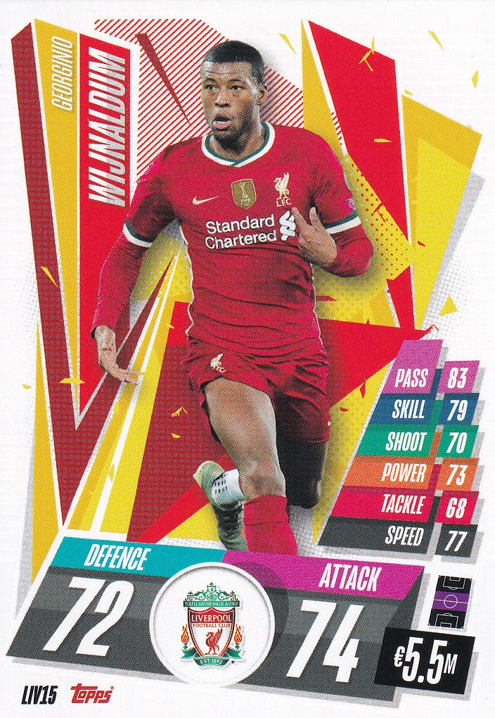 LIV-015. GEORGINO WIJNALDUM - LIVERPOOL