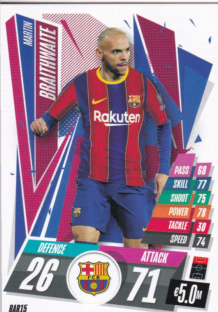 BAR-015. MARTIN BRAITHWAITE - BARCELONA