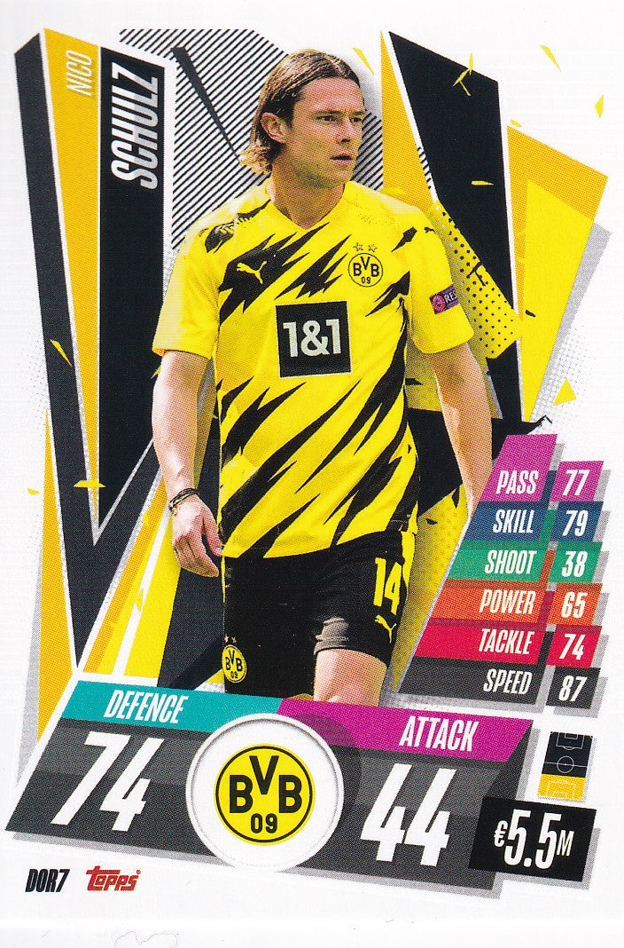 DOR-007. NICO SCHULZ - BORUSSIA DORTMUND