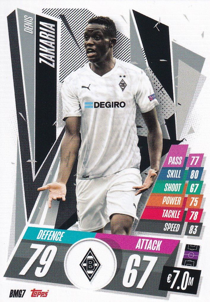 BMG-007. DENIS ZAKARIA - BORUSSIA MONCHENGLADBACH