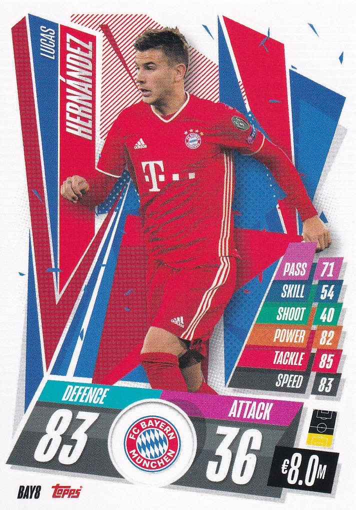 BAY-008. LUCAS HERNANDEZ - BAYERN MUNCHEN