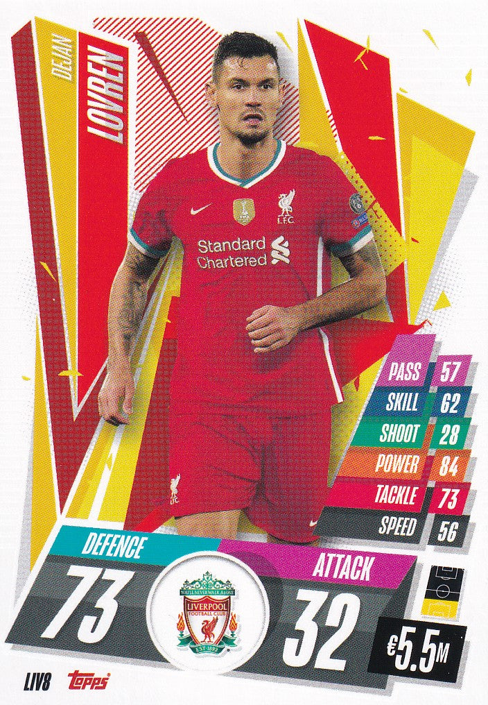 LIV-008. DEJAN LOVREN - LIVERPOOL