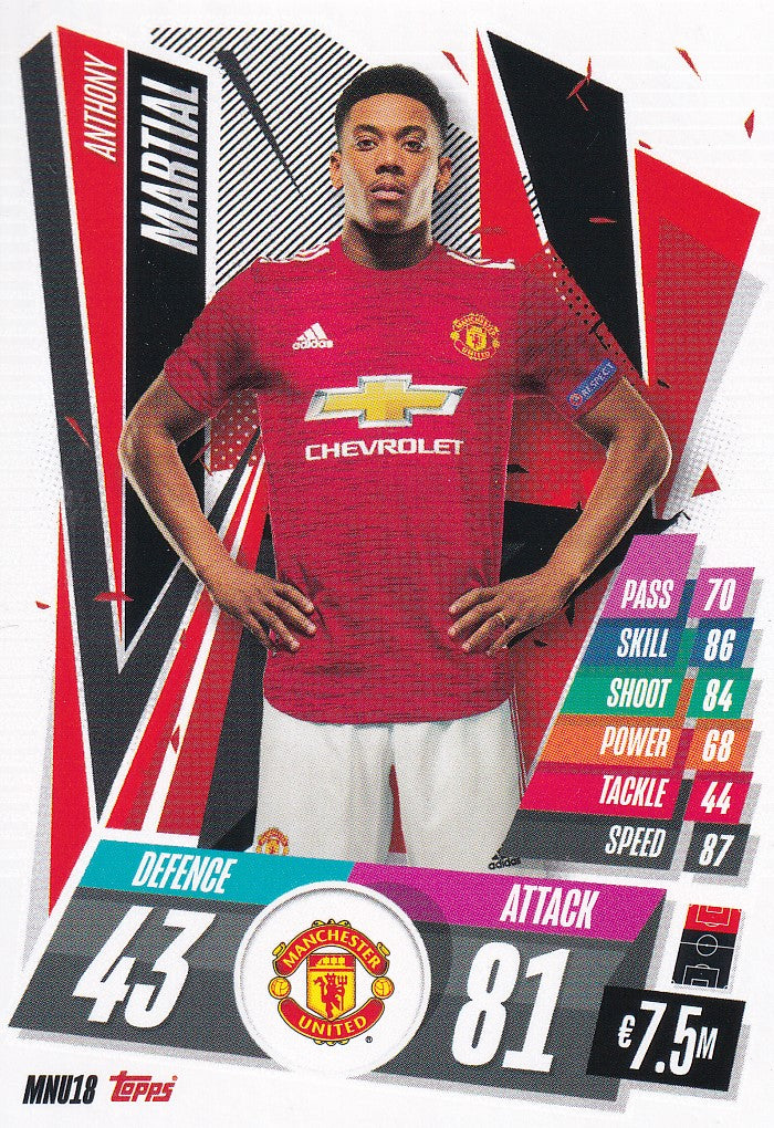 MNU-018. ANTHONY MARTIAL - MANCHESTER UNITED
