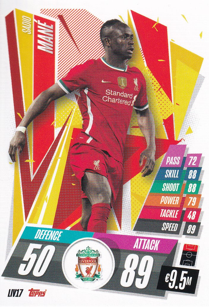 LIV-017. SADIO MANE - LIVERPOOL