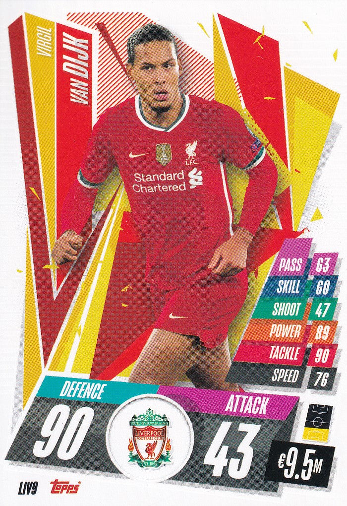 LIV-009. VIRGIL VAN DIJK - LIVERPOOL