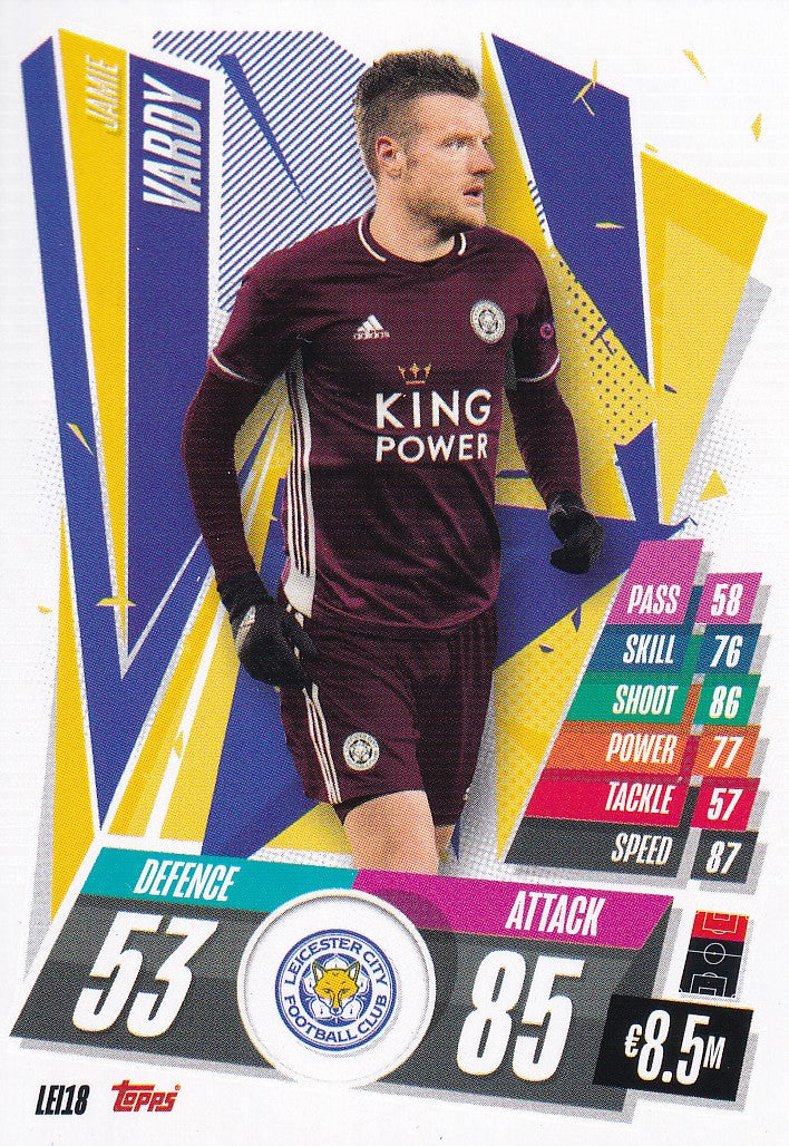 LEI-018. JAMIE VARDY - LEICESTER CITY