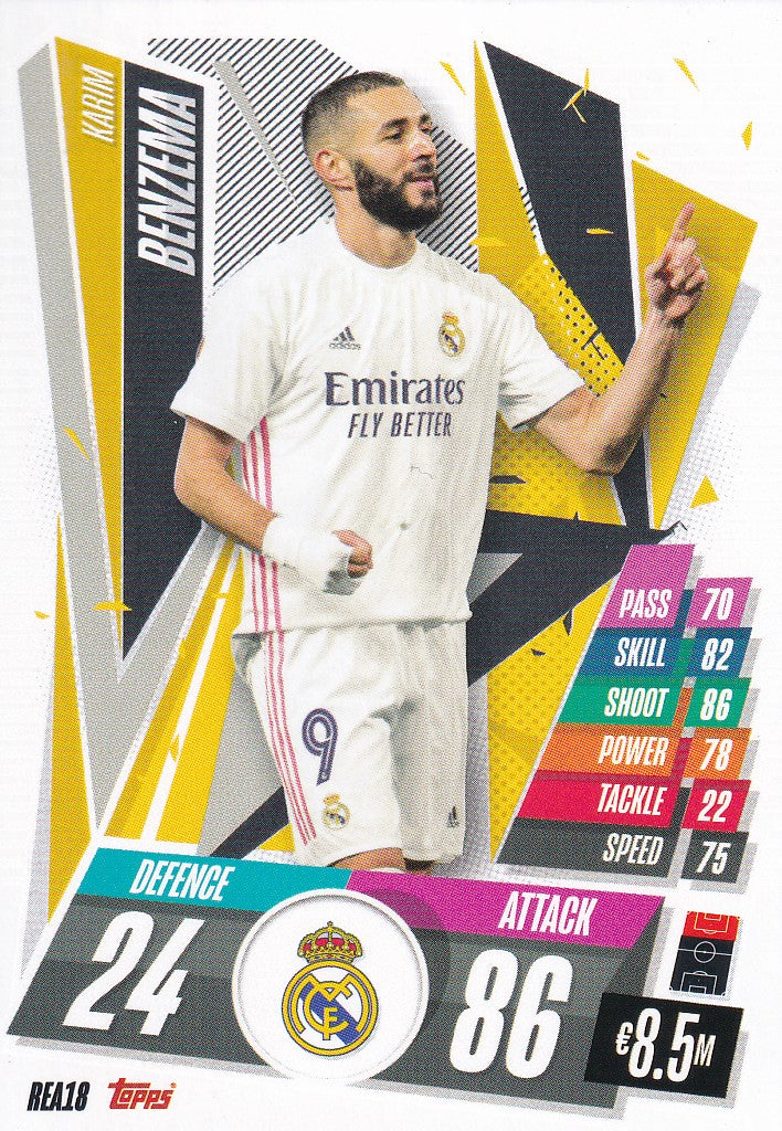 REA-018. KARIM BENZEMA - REAL MADRID