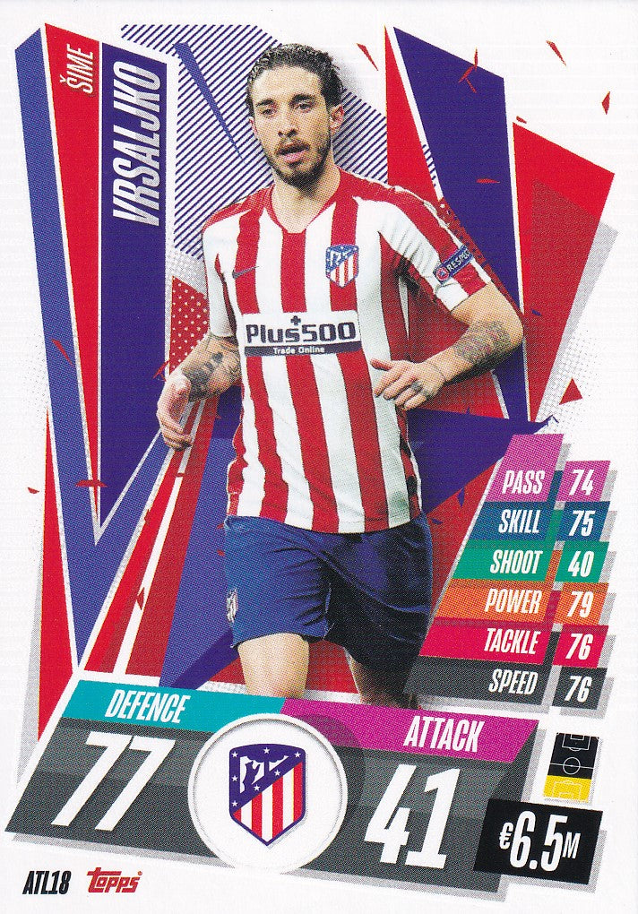 ATL-018. SIME VRSALJKO - ATLETICO MADRID