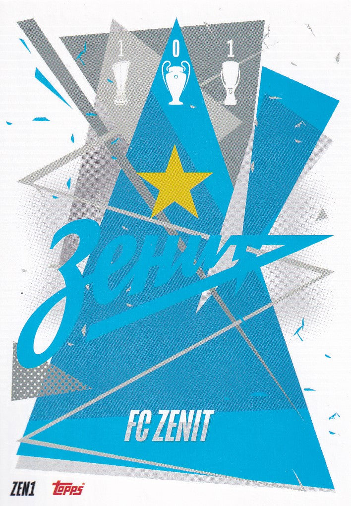 ZEN-001. FC ZENIT - CLUB BADGE