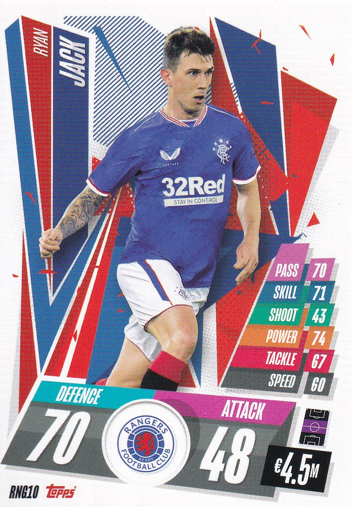RNG-010. RYAN JACK - RANGERS