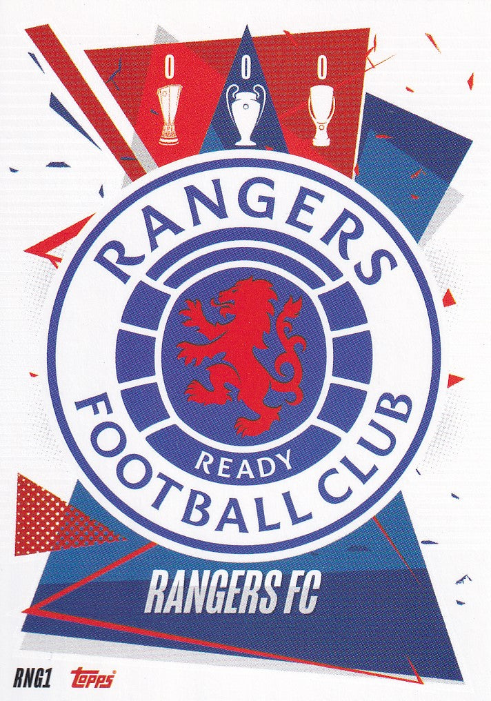 RNG-001. RANGERS FC - CLUB BADGE
