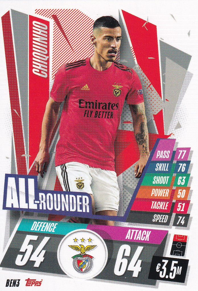 BEN-003. CHIQUINHO - BENFICA - ALL ROUNDER