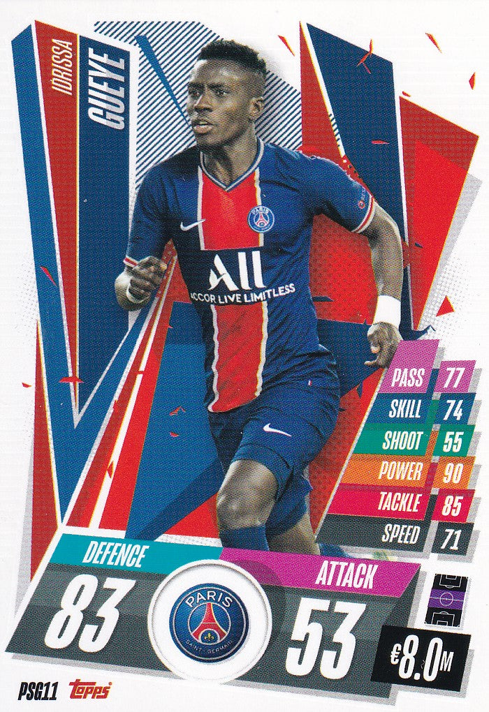 PSG-011. IDRISSA GUEYE - PARIS SAINT-GERMAIN