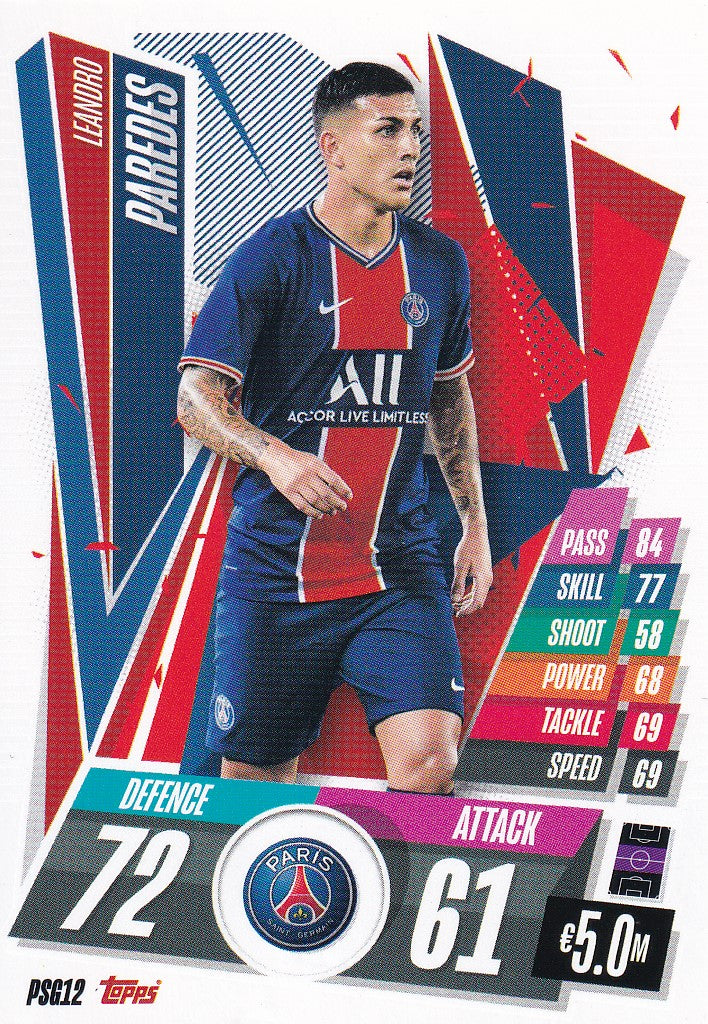 PSG-012. LEANDRO PAREDES - PARIS SAINT-GERMAIN