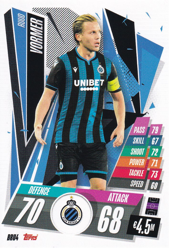 BRU-004. RUUD VORMER - CLUB BRUGGE