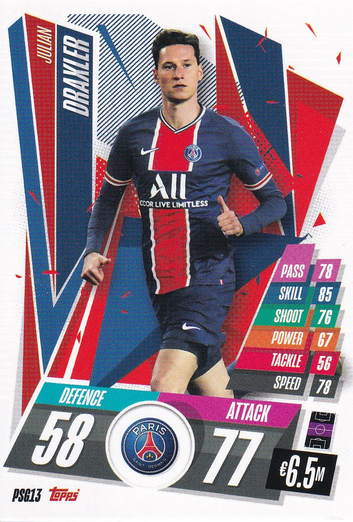 PSG-013. JULIAN DRAXLER - PARIS SAINT-GERMAIN