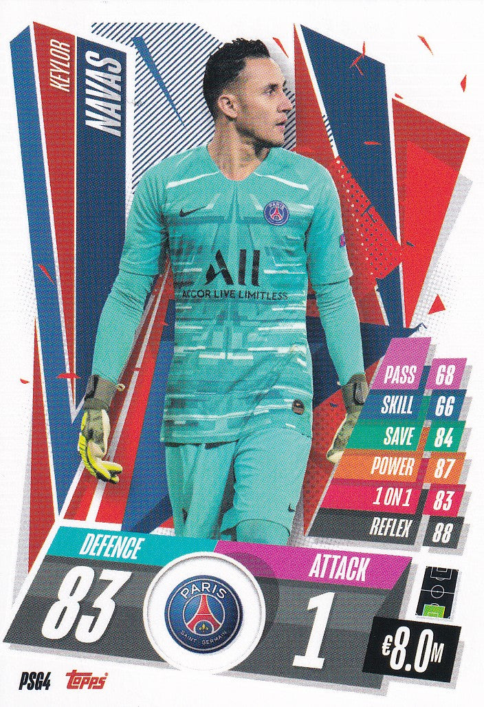 PSG-004. KEYLOR NAVAS - PARIS SAINT-GERMAIN