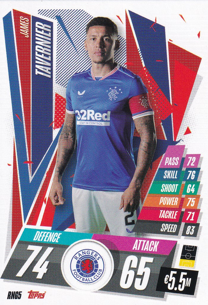 RNG-005. JAMES TAVERNIER - RANGERS
