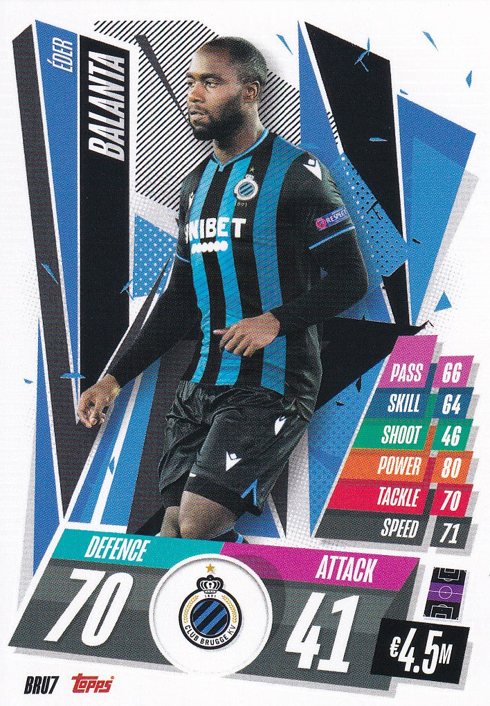 BRU-007. EDER BALANTA - CLUB BRUGGE