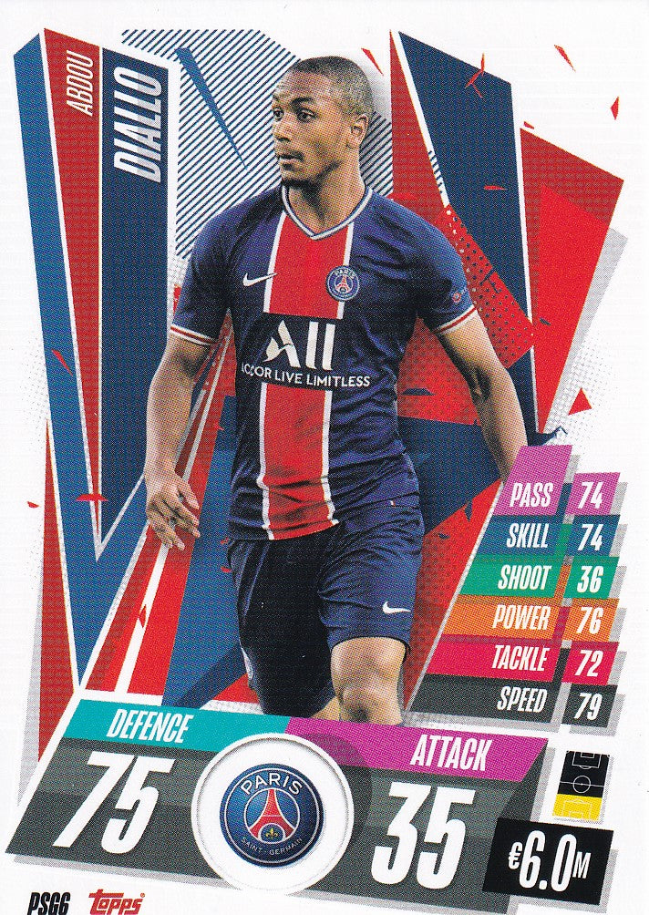 PSG-006. ABDOU DIALLO - PARIS SAINT-GERMAIN