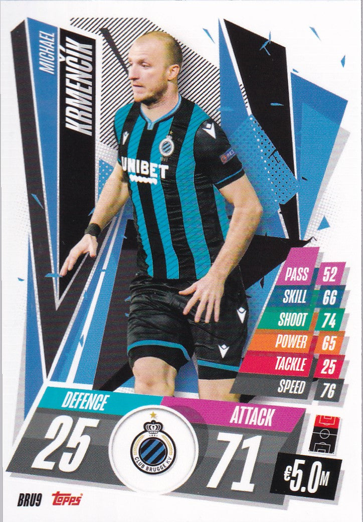 BRU-009. MICHAEL KRMENCIK - CLUB BRUGGE