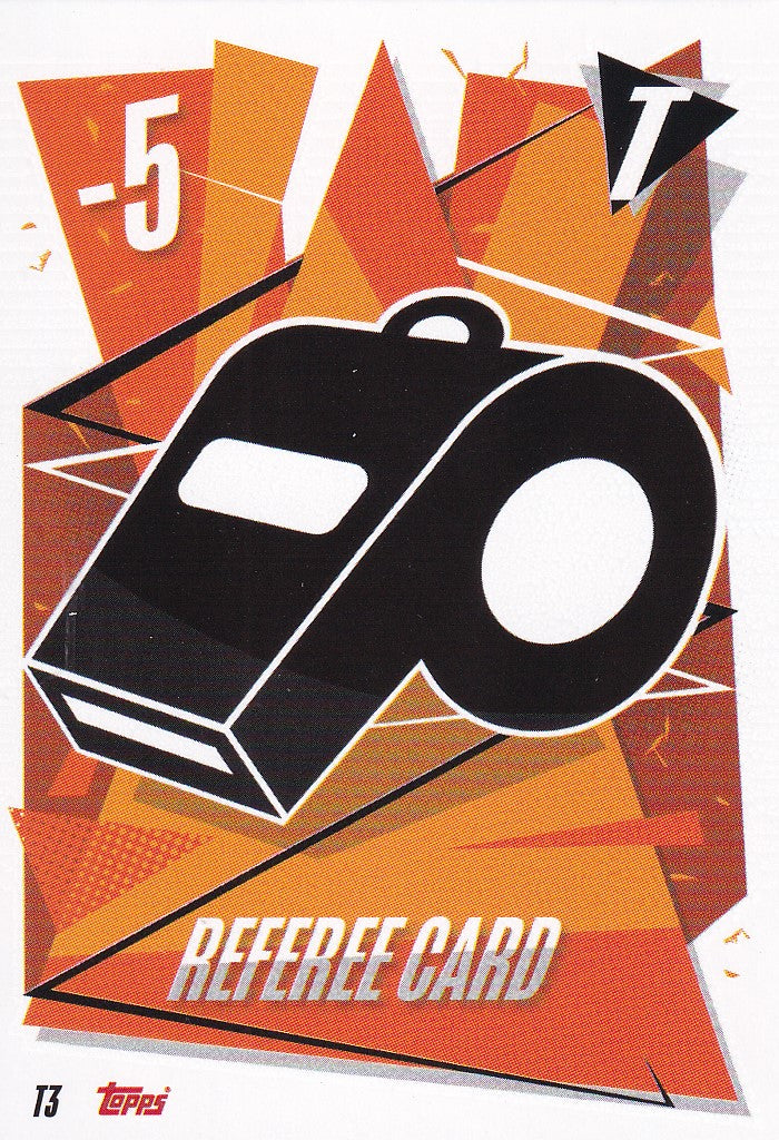 T3 - REFEREE CARD - ORANGE
