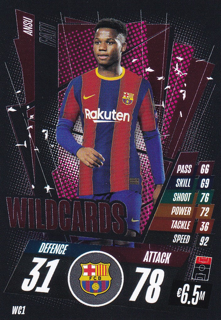 WC01. ANSU FATI - BARCELONA - WILDCARDS