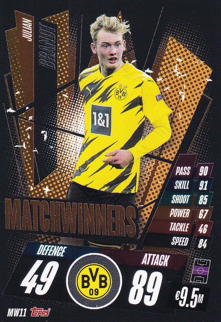 MW11. JULIAN BRANDT - BORUSSIA DORTMUND - MATCHWINNERS