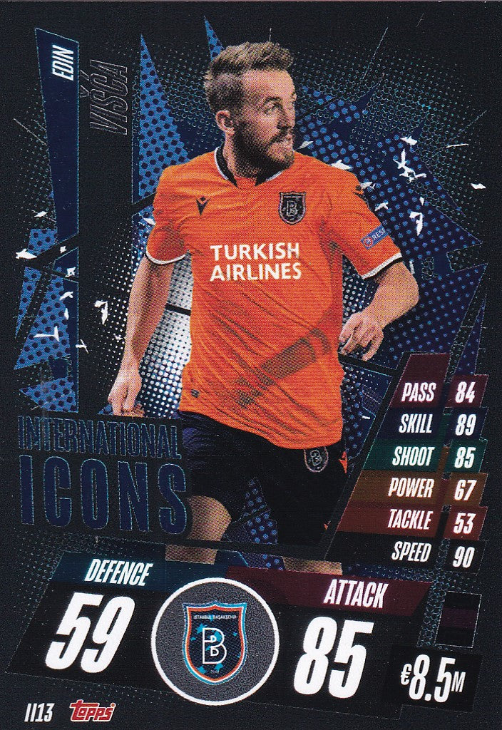 II13. EDIN VISCA - iSTANBUL BASAKSEHIR - INTERNATIONAL ICONS