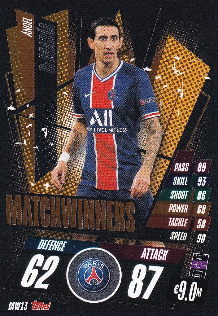 MW13. ANGEL DI MARIA - PARIS-SAINT GERMAIN - MATCHWINNERS