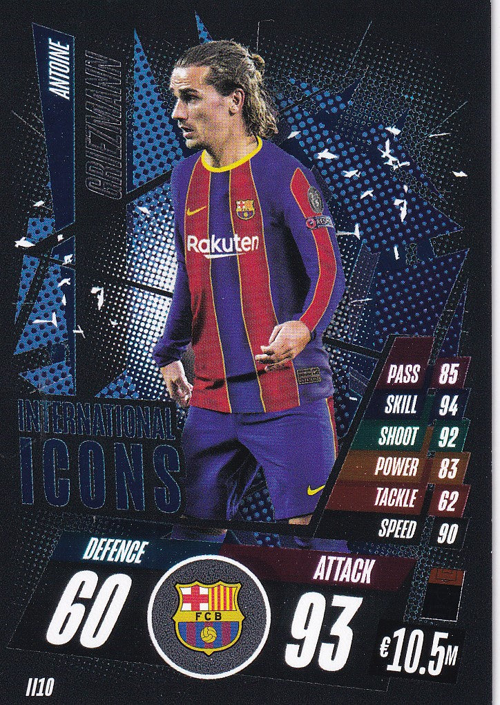 II10. ANTOINE GRIEZMANN - BARCELONA - INTERNATIONAL ICONS
