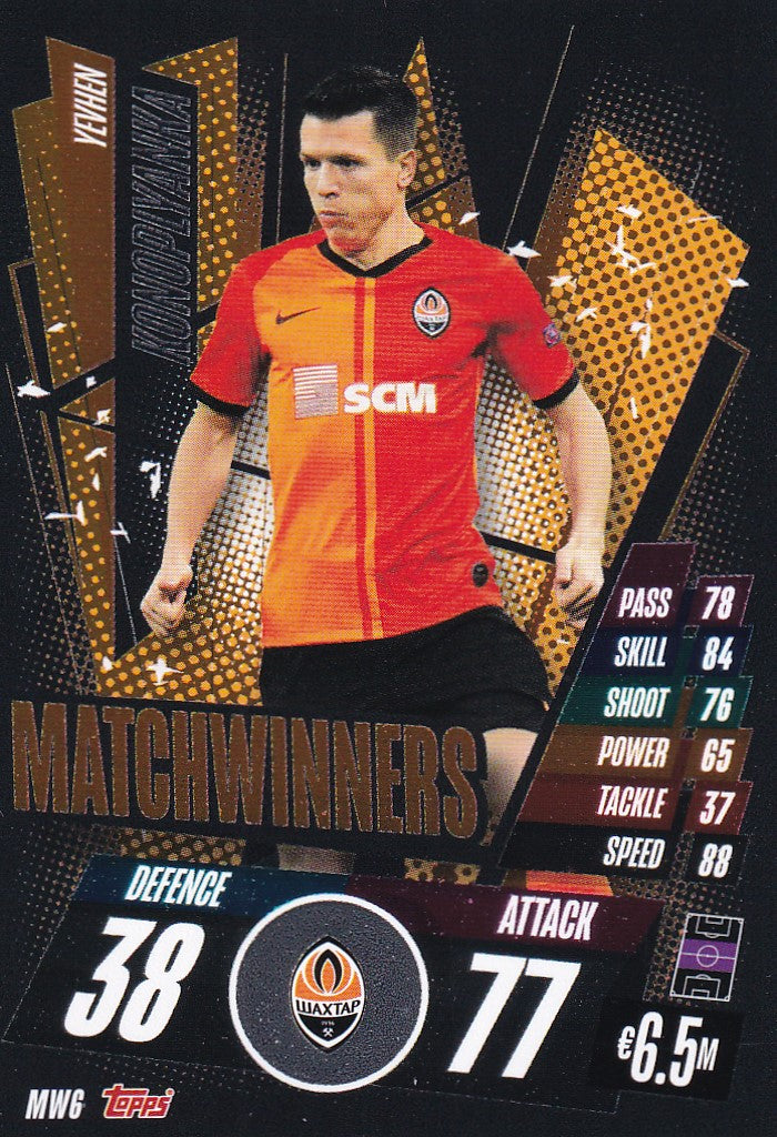 MW06. YEVHEN KONOPLYANKA - SHAKHTAR DONETSK - MATCHWINNERS