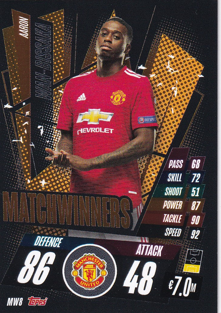 MW08. AARON WAN-BISSAKA - MANCHESTER UNITED - MATCHWINNERS