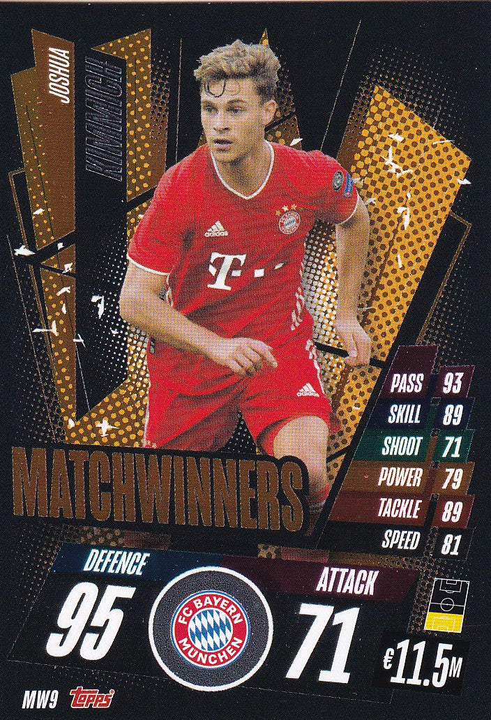 MW09. JOSHUA KIMMICH - BAYERN MUNCHEN - MATCHWINNERS