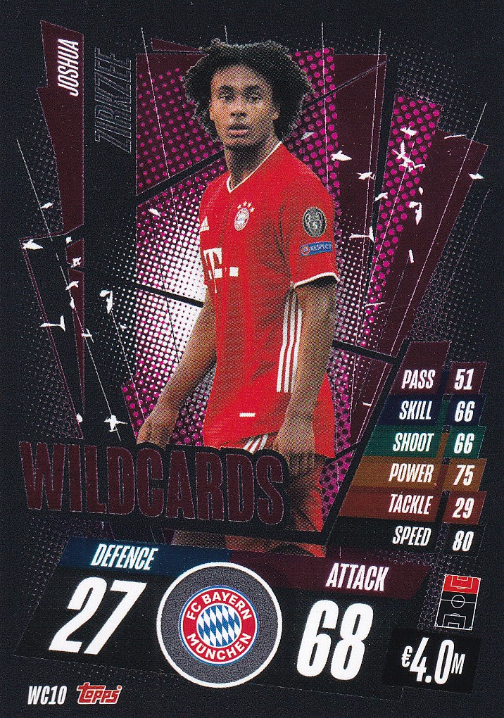 WC10. JOSHUA ZIRKZEE - BAYERN MUNCHEN - WILDCARDS