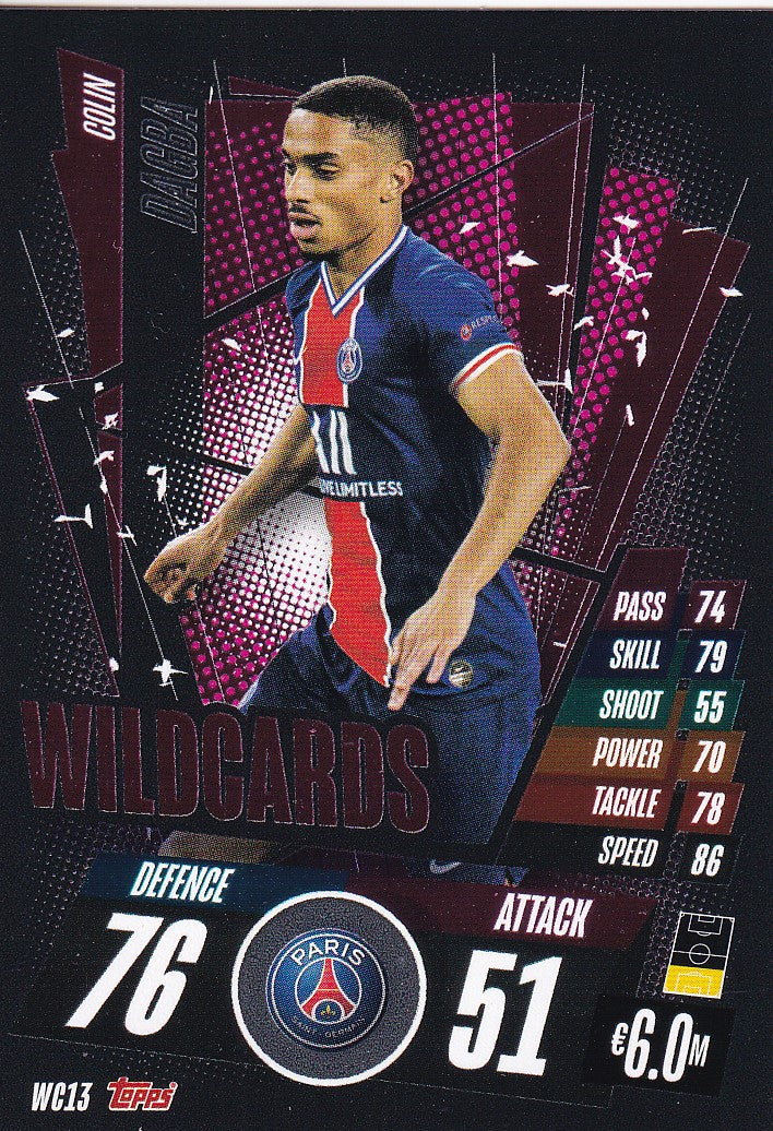 WC13. COLIN DAGBA - PARIS-SAINT GERMAIN - WILDCARDS