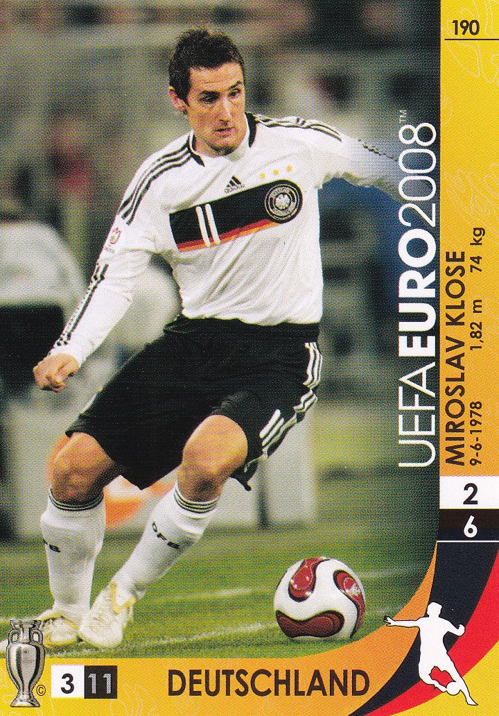 190. MIROSLAV KLOSE - DEUTSCHLAND