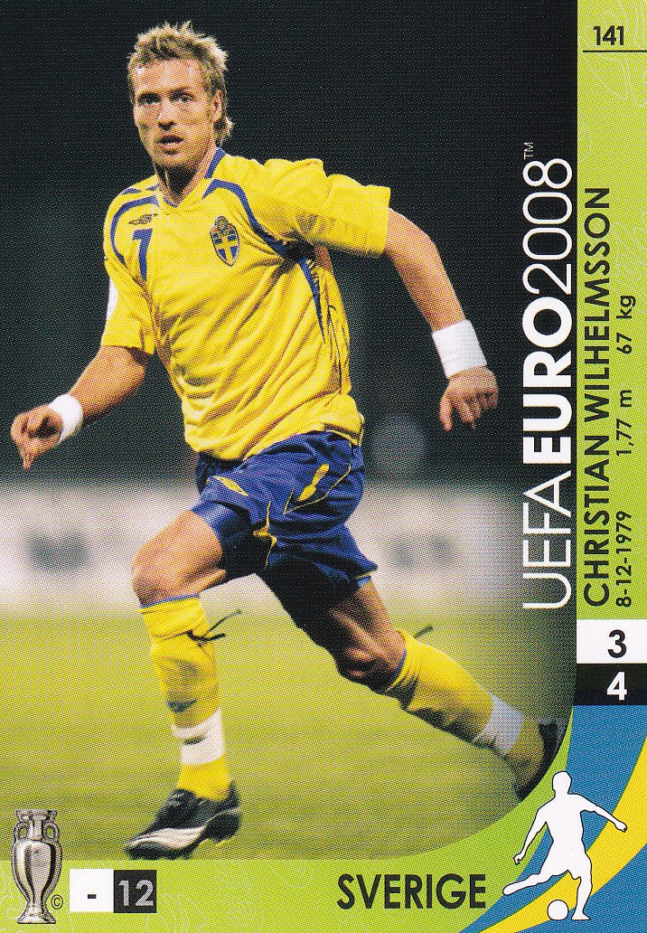 141. CHRISTIAN WILHELMSSON - SVERIGE