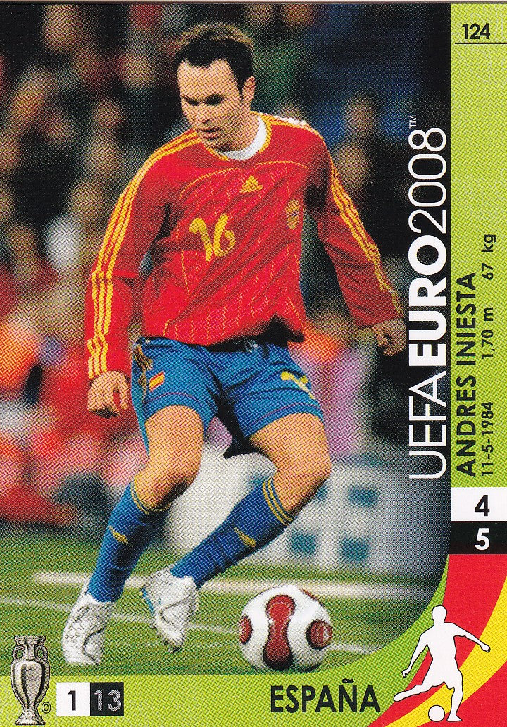 124. ANDRES INIESTA - ESPAÑA